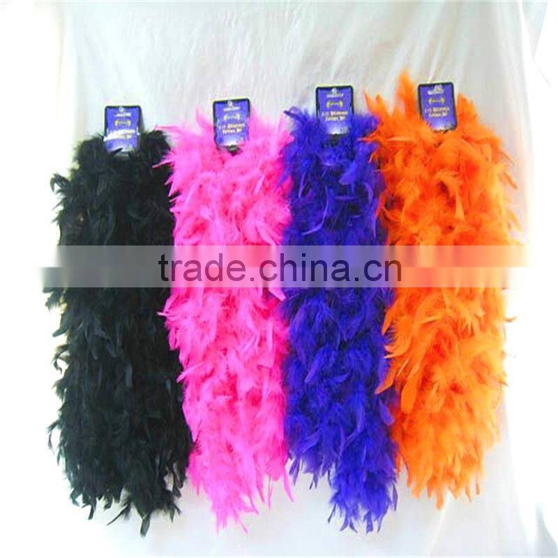 Cheapest wholesale party girl red chandelle turkey feather boa