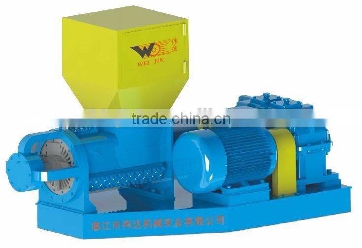 High quality waste tire rubber crusher machine