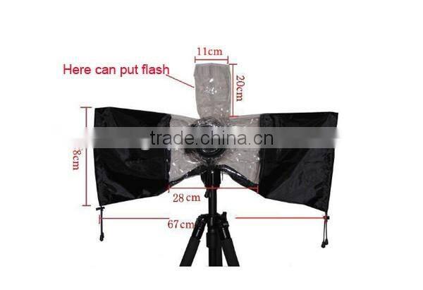 Factory Price DSLR Camera Rain Cover with Carrying Bag Package