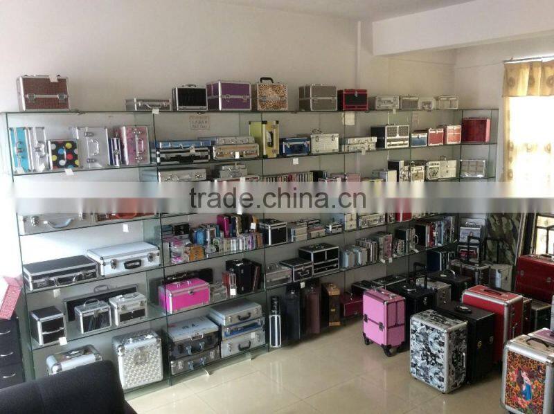 Carrying double layer aluminum watch storage case XB-SB005