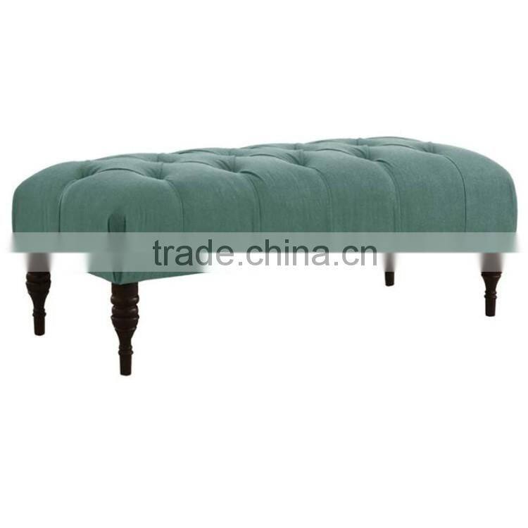 leather chair and ottomans