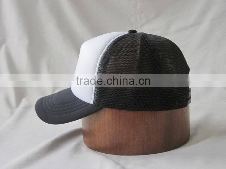 100% polyester trucker mesh cap