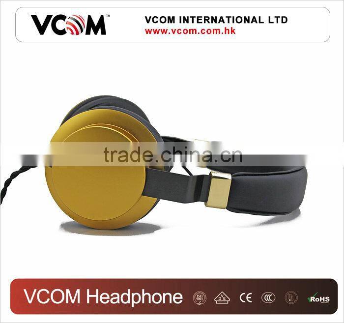 2015 Metal Shell Best Pro DJ Headphones for Music with Factory Price