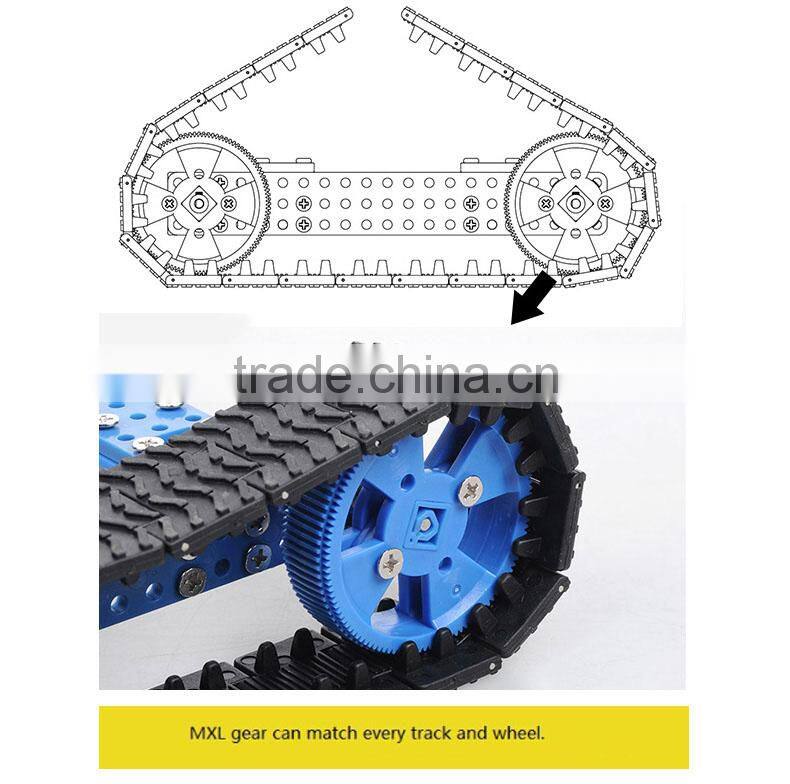 DIY tank model race track No.01