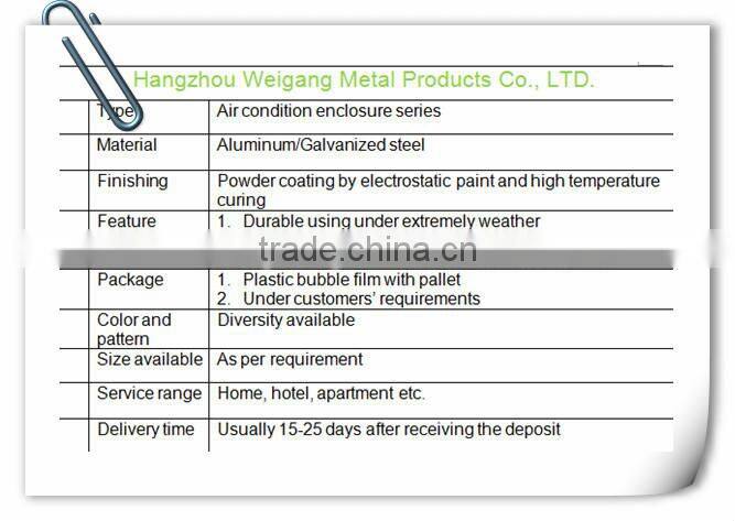 High quality and cheap galvanized air conditioner bracket