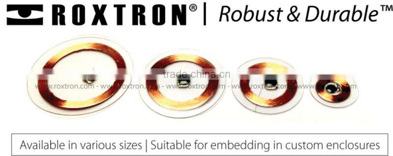 Roxtron Clear Tag with MIFARE Classic EV1 1K - Robust & Fully Sealed (Special Offer from 9-Year Gold Supplier)*