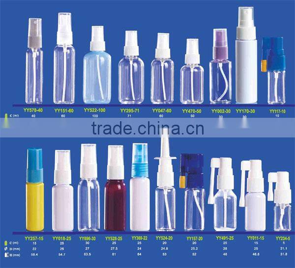20ml Pharmaceutical HDPE Oral Spray Bottle, Screw Type Neck