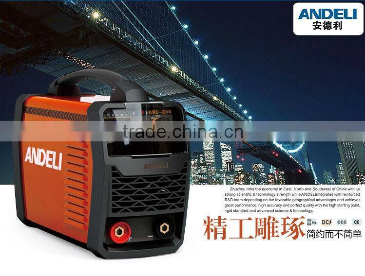 High Duty Cycle MMA Inverter Mini ARC Welding Machines ARC-200(CE)