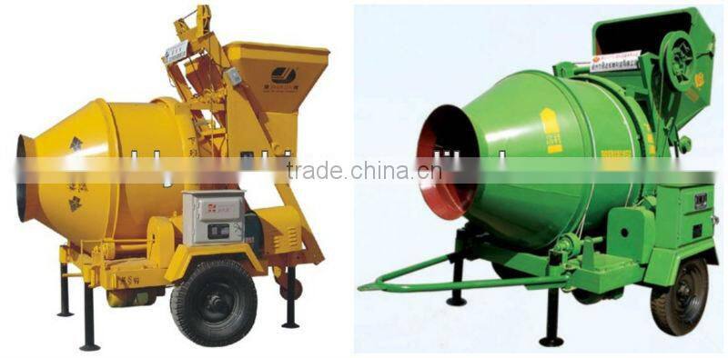 High capacity JZC series small concrete mixer