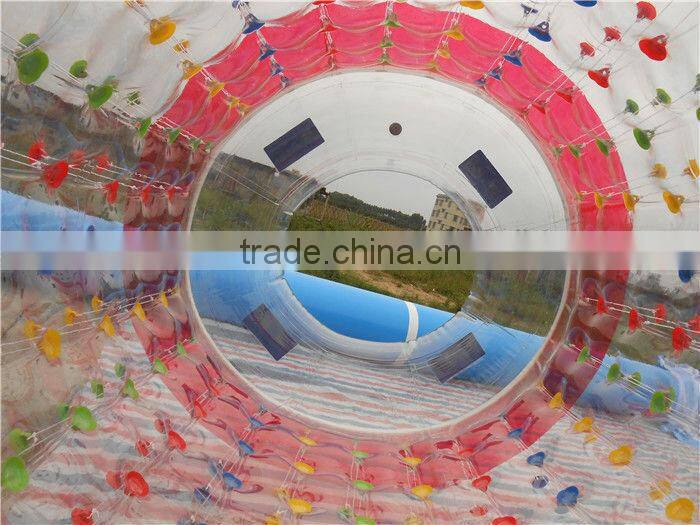 2014 POP inflatable water roller for water play equipments