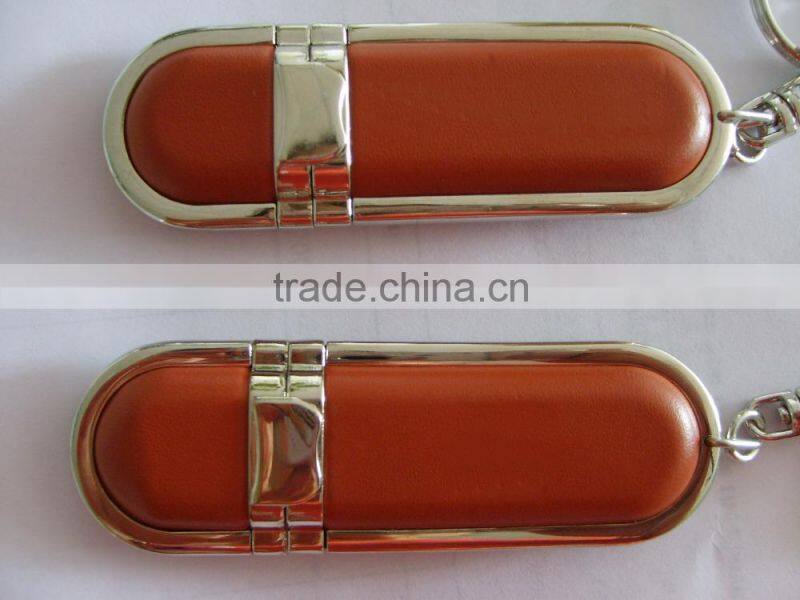 1gb usb 2.0 drive leather usb flash drive