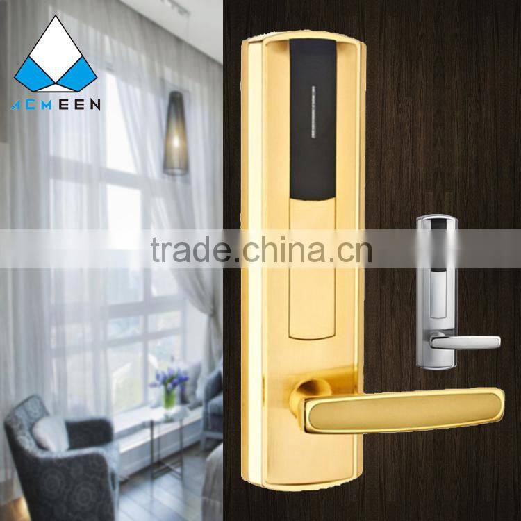 High security zinc alloy intelligent electronic RFID hotel lock
