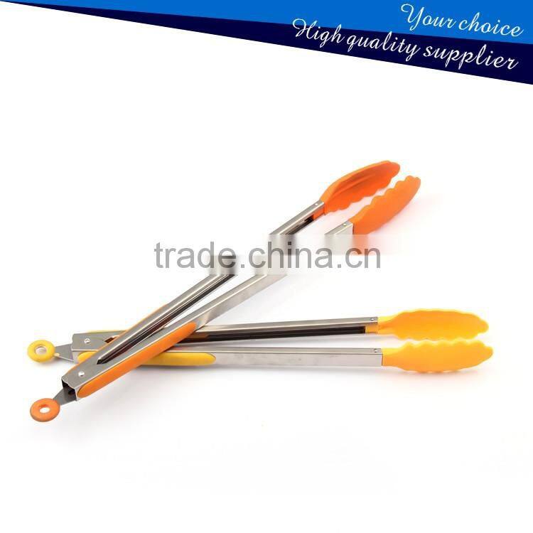 Non-stick Silicone Cooking Utensils Kitchen Tongs BBQ Tongs
