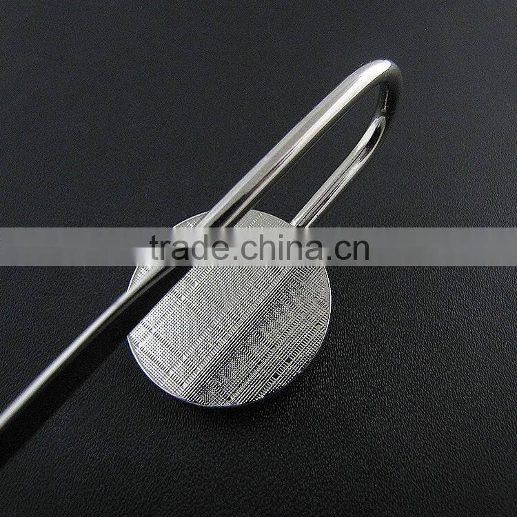 Wholesale cheap blank custom metal bookmark/book mark