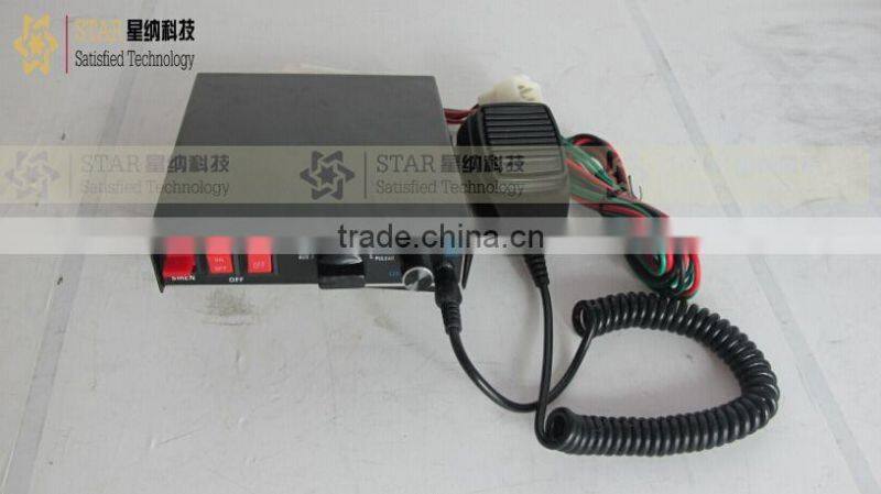 8 tone car black ambulance alarm siren amplifier