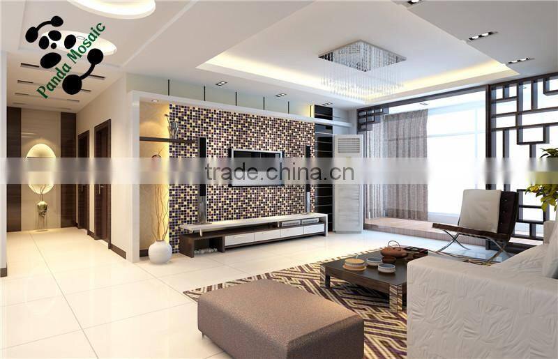 SMG12 wall kids adhesive mosaic stickers wall mosaic decoration glass mosaic