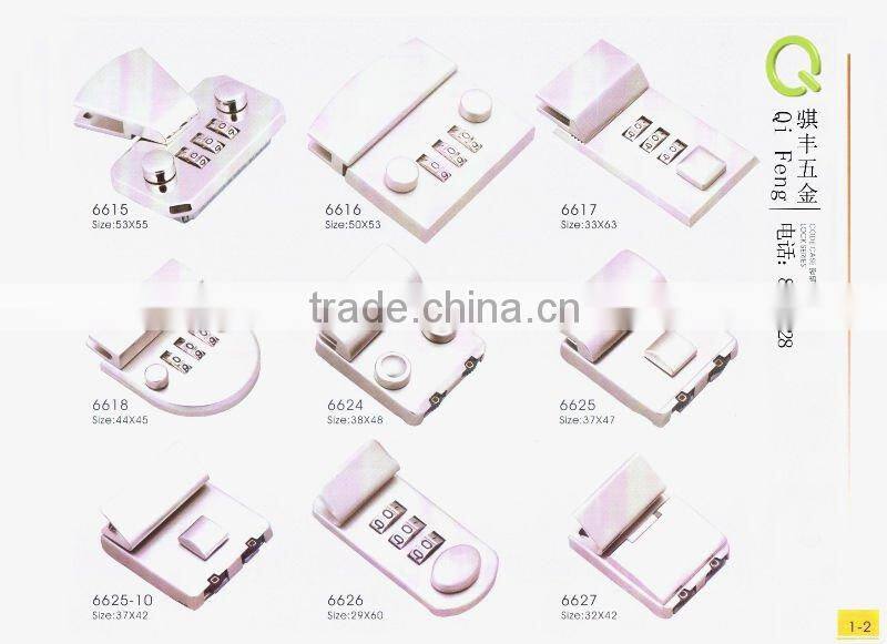 Qifeng new design turn lock,bag accessories
