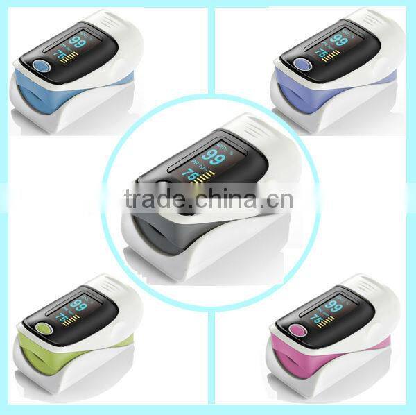 OLED display SPO2 PR finger pulse oximeter with clear image