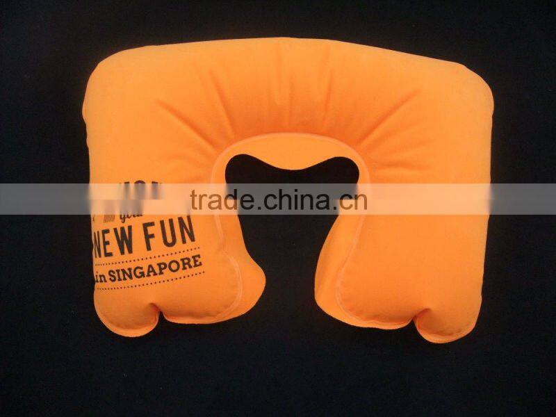 Many colors inflabtale neck pillow,neck rest pillow,horse shaped neck pillow