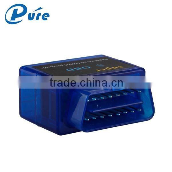 High Quality Mini ELM327 Bluetooth Wireless OBD2 Auto Scan Tool ELM327 Support all OBD-II protocols