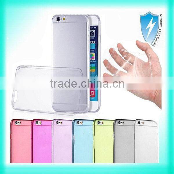 0.3mm thickness soft silicone tpu transparent clear crystal cell phone cases for Sony Xperia Z1 mini