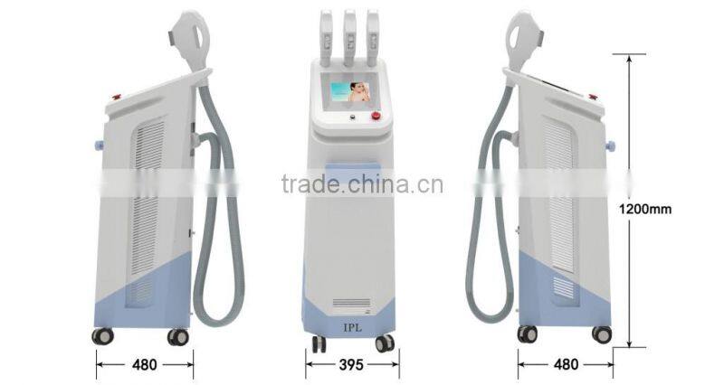 The new model Hair Removal IPL/7 filters/ipl machine for wrinkle removal
