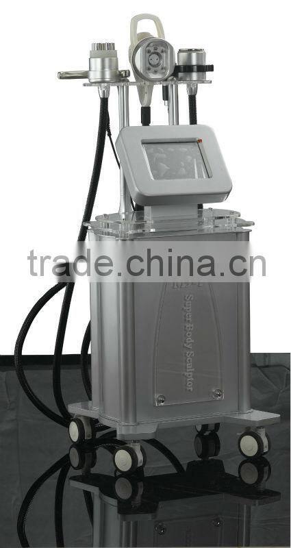 High quality newmeir rf vacuum beauty salon equipment with 50khz cavitation bio light