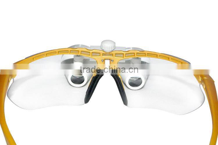 2.5X 3.5X magnification Dentist Surgical Medical Binocular Dental Loupes with LED HeadLight Lamp
