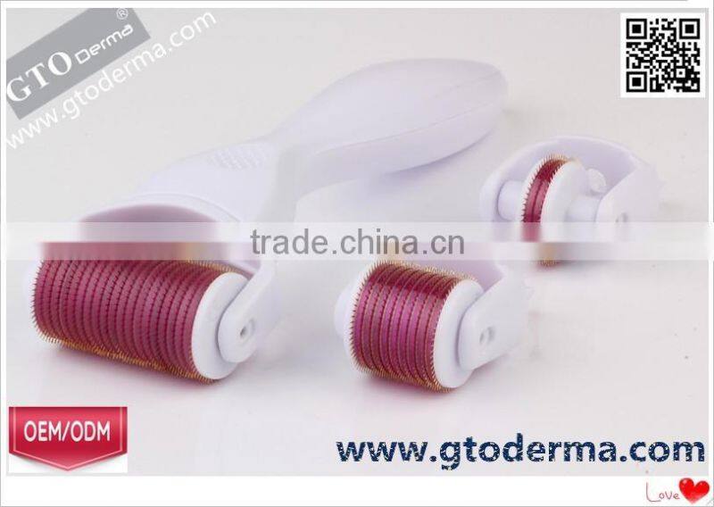 Titanium 3 in 1 derma roller for face dermaroller manufacturer price