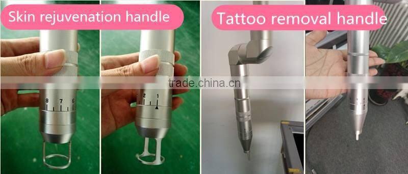 2016 Hot-selling Vertical Q Switched ND Yag Laser 1064 532 Machine For Beauty SPA and Laser Clinic