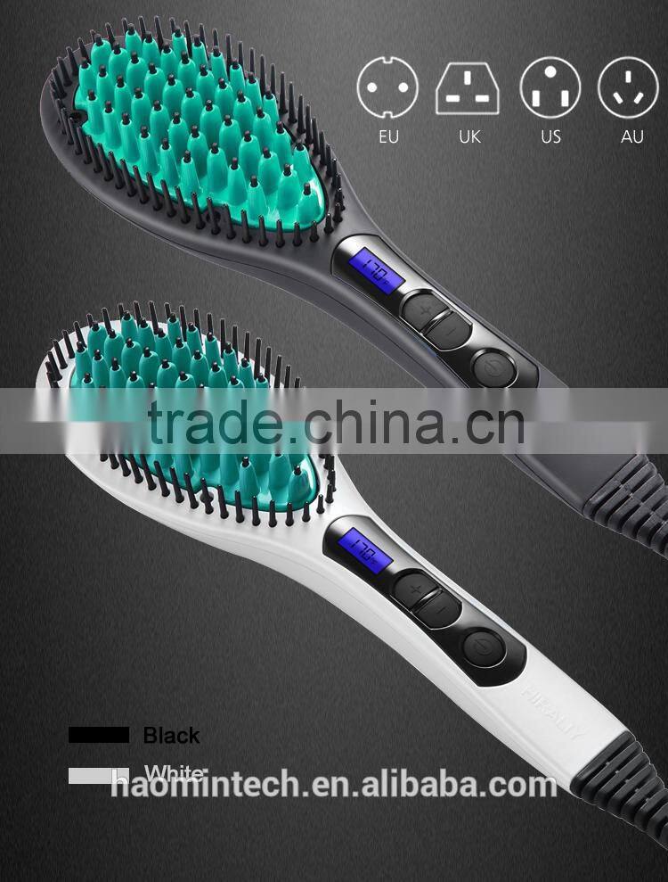 Cheap Superior Qualiy Electric Fast Heat Up Safe CE FCC ROHS comb straightener