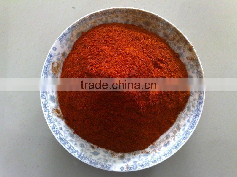hot dried red chili pepper powder
