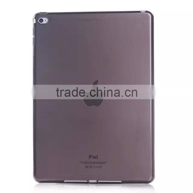 TPU Quality Tpu Clear Transparent Silicon Rubber Gel Soft Protective Case Cover for Apple iPad MINI4 free sample service