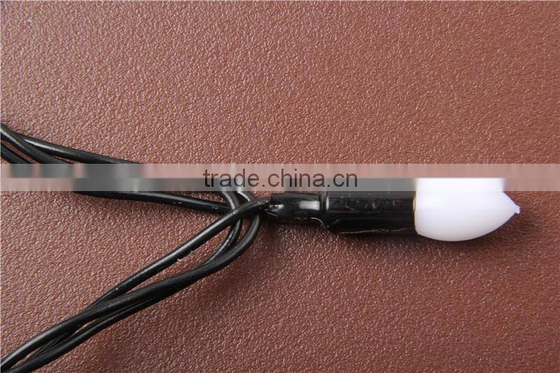 Christmas tree light with Chasing String 40 led and Cute Twinkle peach shape