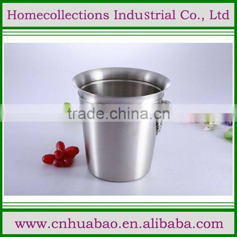 Galvanized Metal Garden Beer Bucket for cooling