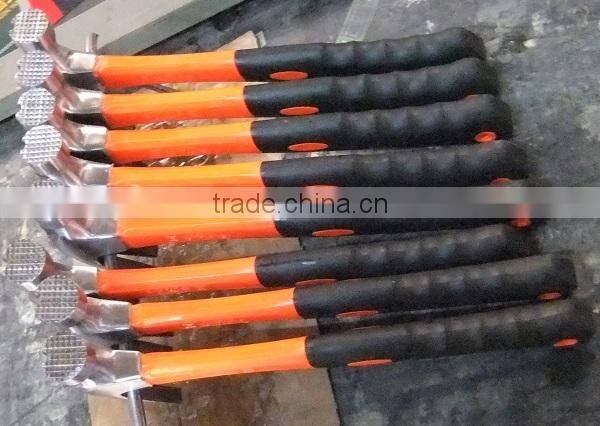 hot sell claw hammer with fibre glass handle