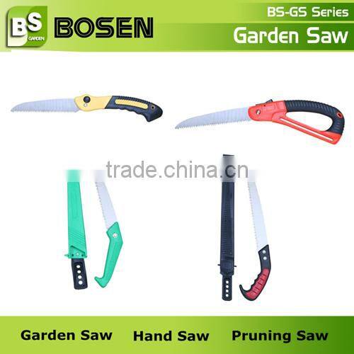 Professional Garden Hand Hacksaw with Plastic or Wooden Handle