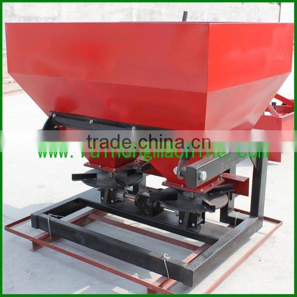 1000L Organic fertilizer spreader with two discs