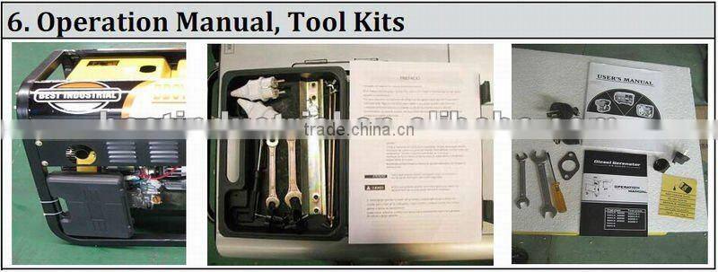 Best Seller!!! Max.Current 190A Open welder diesel generator