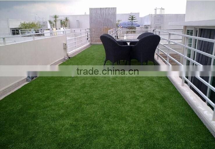 Outdoor plastic landscaping artificial grass carpet