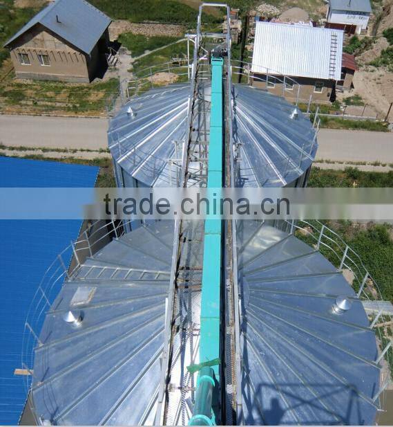hot dipped galvanizd used grain feed stores silos for sale
