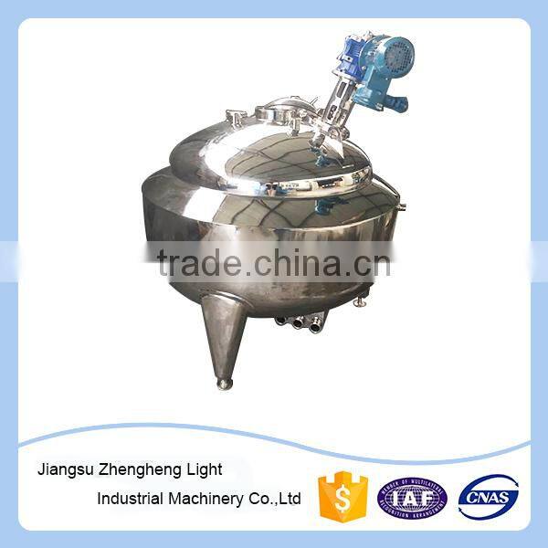 304,316L Stainless steel 3 Barrel Jacketed Conical Fermenter with Top Manway