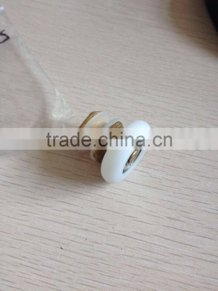 YCZCO brass glass sliding pulley roller for brazil