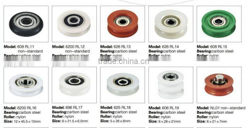 glass sliding shower door pulley