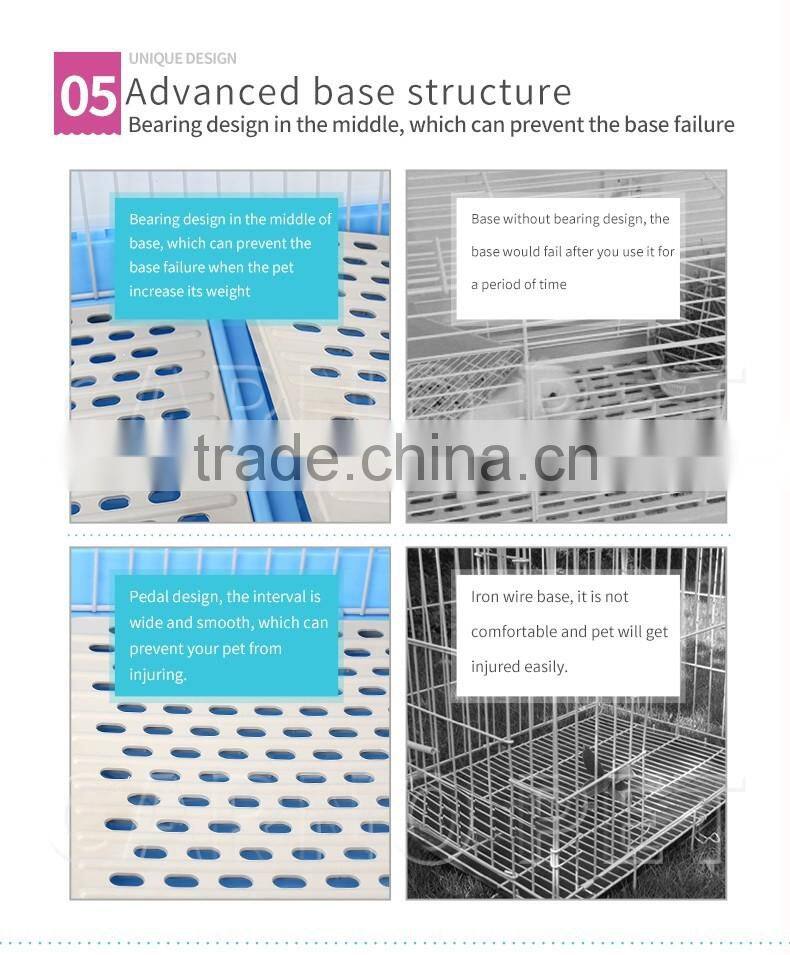 pet product plastic pet cage for rabbit hutch