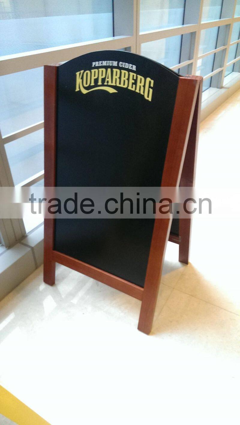 A frame wooden blackboard