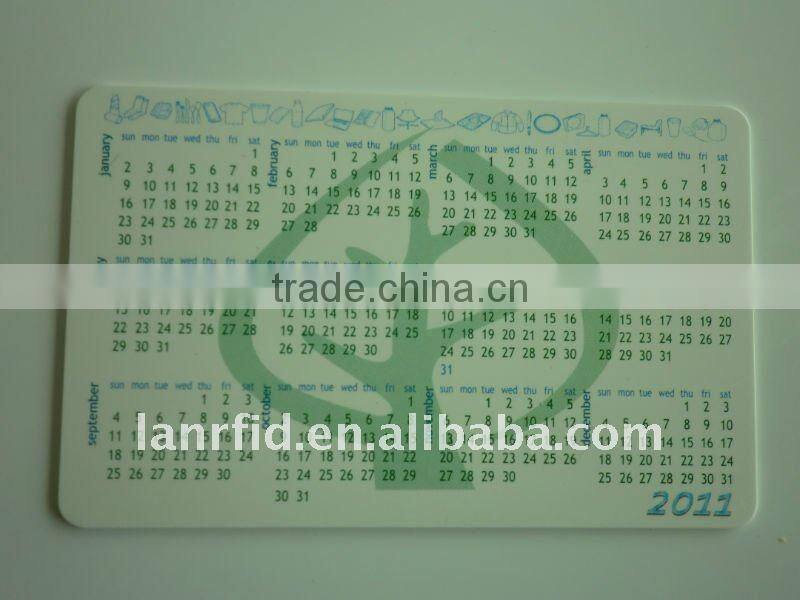 No harmful environmental hormones FM 1108 PLA RFID contactless cards