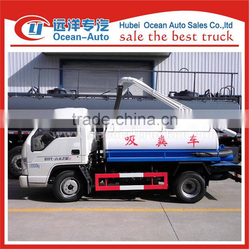 Forland brand light duty small vaccum fecal truck for sale