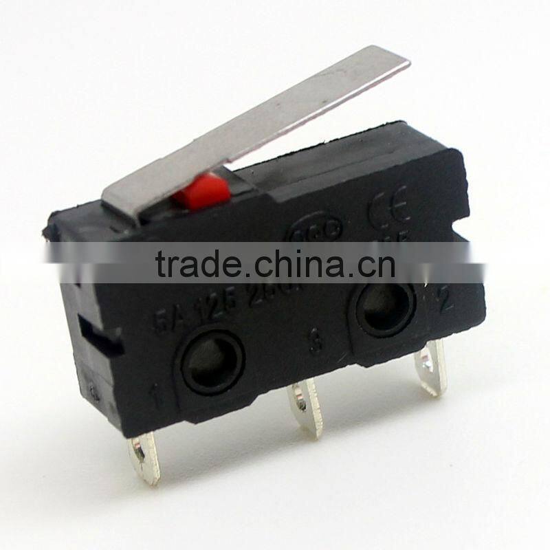 mini micro switch 5a 250v KW4 Series