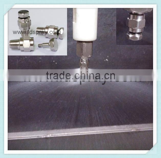 Stainless steel or brass DeflectoJet KK series 8686 hollow cone spray nozzles